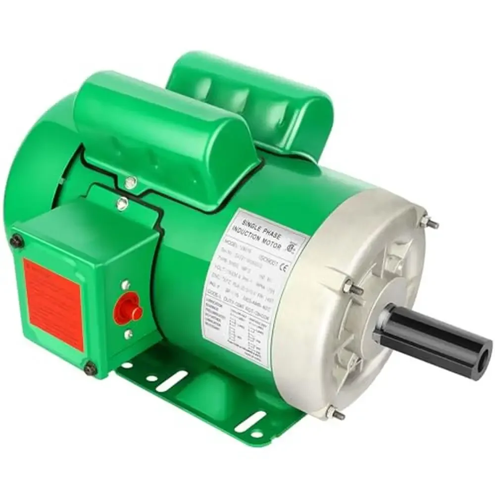 2HP 1725RPM Single Phase Motor 115/230V Farm Duty TEFC CW/CCW 4Pole 145T IP54 Ins F Alloy Steel Shaft Durable Motor