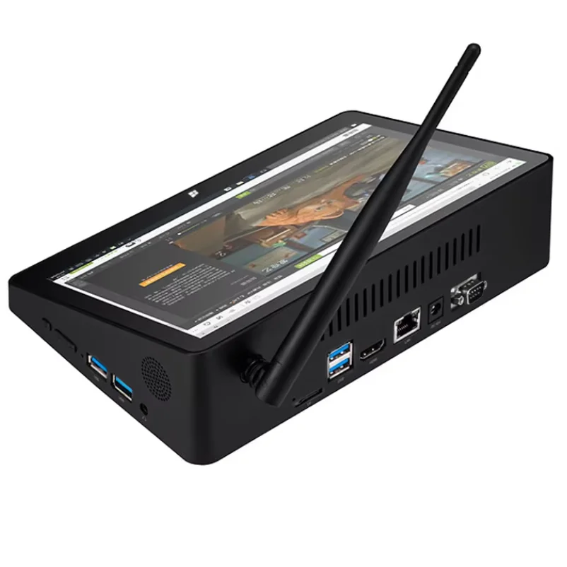 2025 Pipo H10PRO 10.1 بوصة 1920*1200 IPS شاشة كمبيوتر صغير Win11 Win10 OS Intel N100 الكمبيوتر اللوحي BT WIFI RS232 4 * USB 3.0 POE الكمبيوتر الذكي