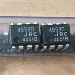 Paquete de Chip Original nuevo, 4558D, NJM4558D, 8-DIP, 5 unidades por lote