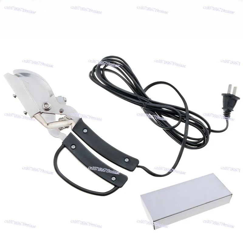 Pig   Heating Scissors  Clamp for Preventing Leakage Pig Piglet Electric Tail Forceps Hemostatic