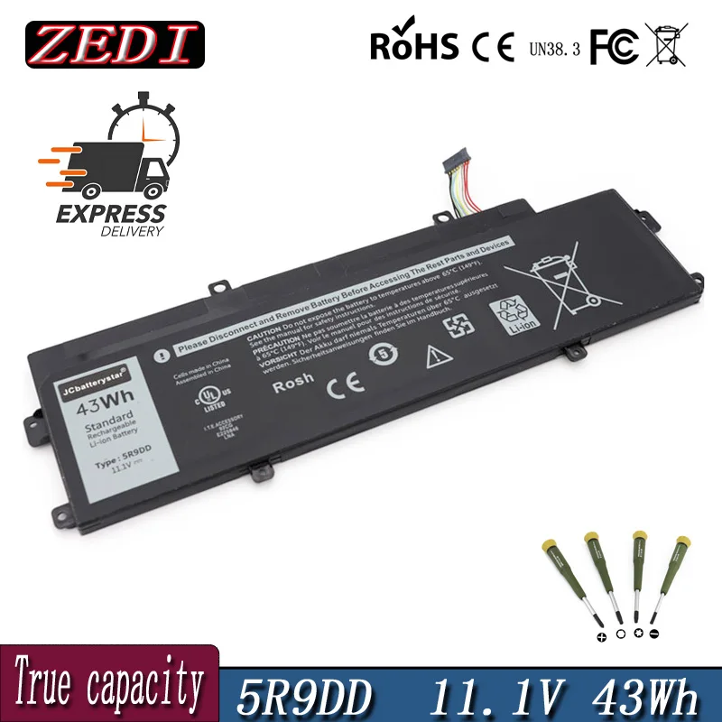 

ZEDI new Laptop Battery 5R9DD KTCCN E225846 For Dell For Chromebook 11 For Chromebook 11 3120 For Chromebook 3120