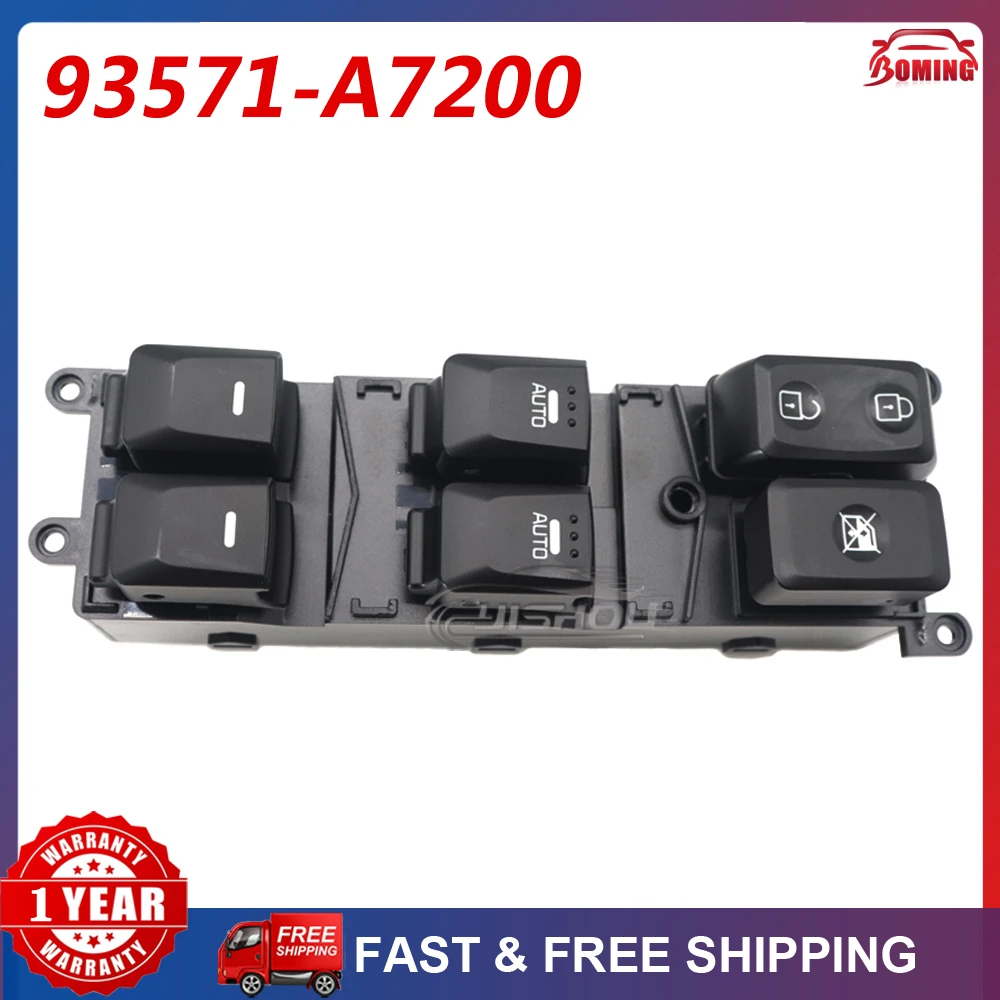 New Car Power Window Switch Control Master Switches 93571-A7200 Fits For Kia Forte 2014-2018 93571A7200 93570A7200 93570-A7200