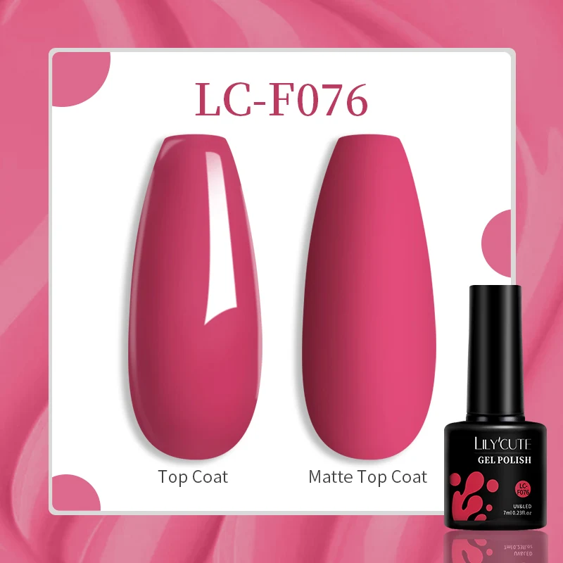 LILYCUTE 129 Kleuren 7 ML Nagel Gel Polish Nagelbenodigdheden Vernis Semi Permanente Nail Art Manicure Losweken LED UV Gel nagellakken