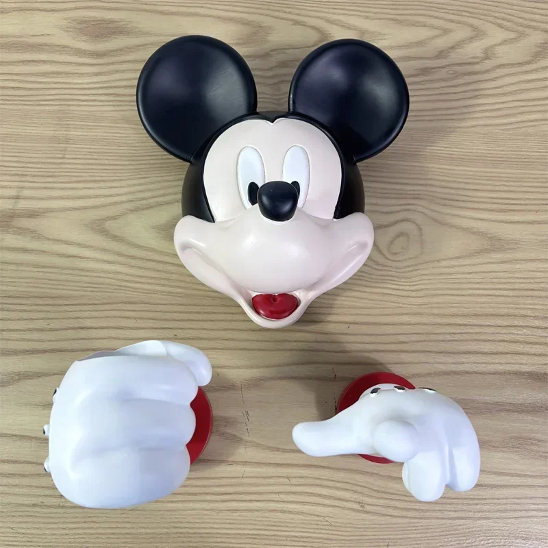 Disney Mickey Mouse Head Wall Hanging Statue And Cartoon Mickey Hand Wall Hanging Hook Vase Creative Home Decoration gifts Toy