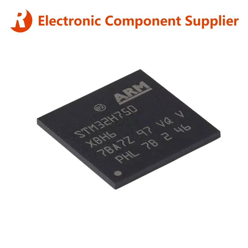 TFBGA-265 tout neuf ARM Cortex-M7 32 bits Microcontrôleur MCU Puce IC Contrôleur STM32Hunecute XBH6 STM32H750 STM32