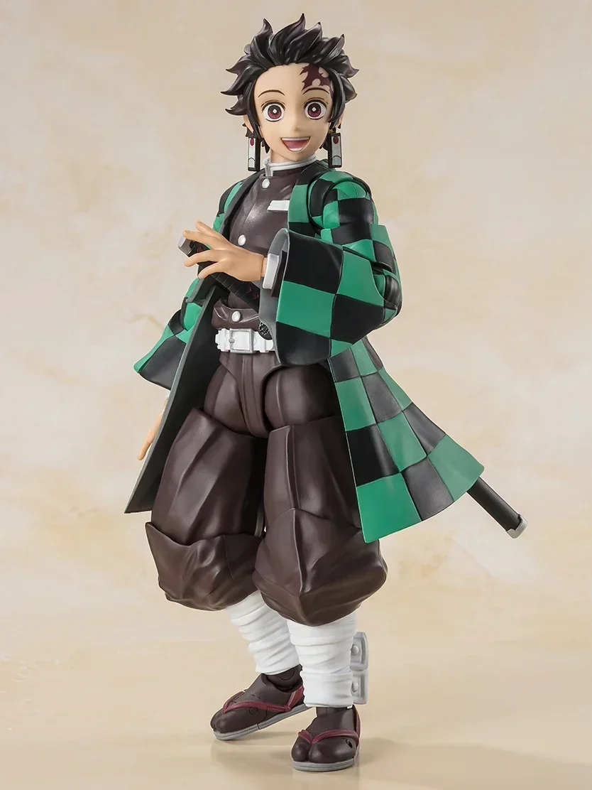 

100% Оригинальные фигурки Bandai SH Figuarts SHF Танджиро Камадо, аниме-модели, игрушки, фигурки из ПВХ, подарки, коллекция, в наличии