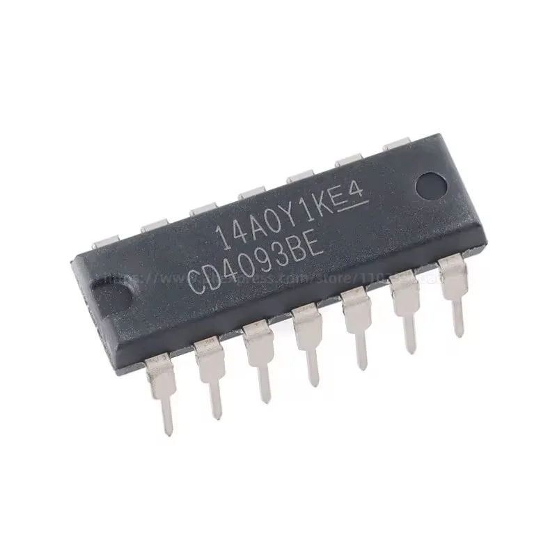 10PCS CD40106BE CD40106BM CD4081BE CD4081BM CD4093BE CD4093BM DIP14 SOP14 SMD CMOS Hex Schmitt-Trigger Inverters IC DIP
