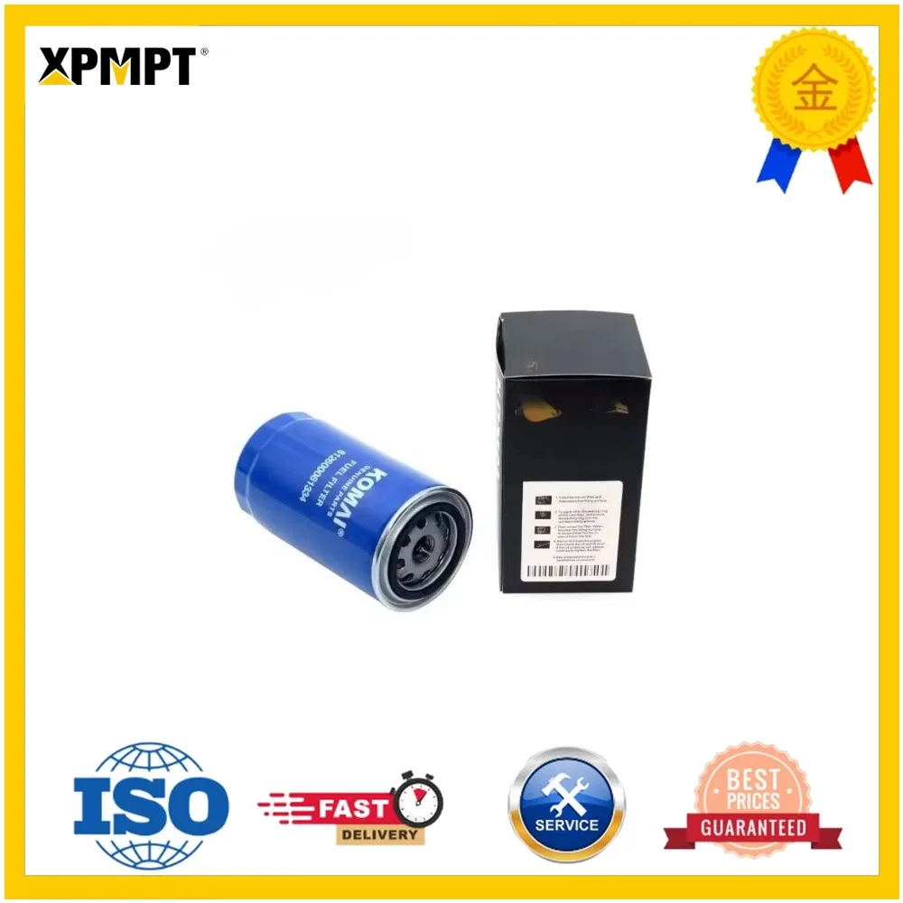 Fuel Filter Element WD10G220E21 WD615 Compatible with Komatsu Weichai Iveco 612600081334 Heavy Machinery Parts
