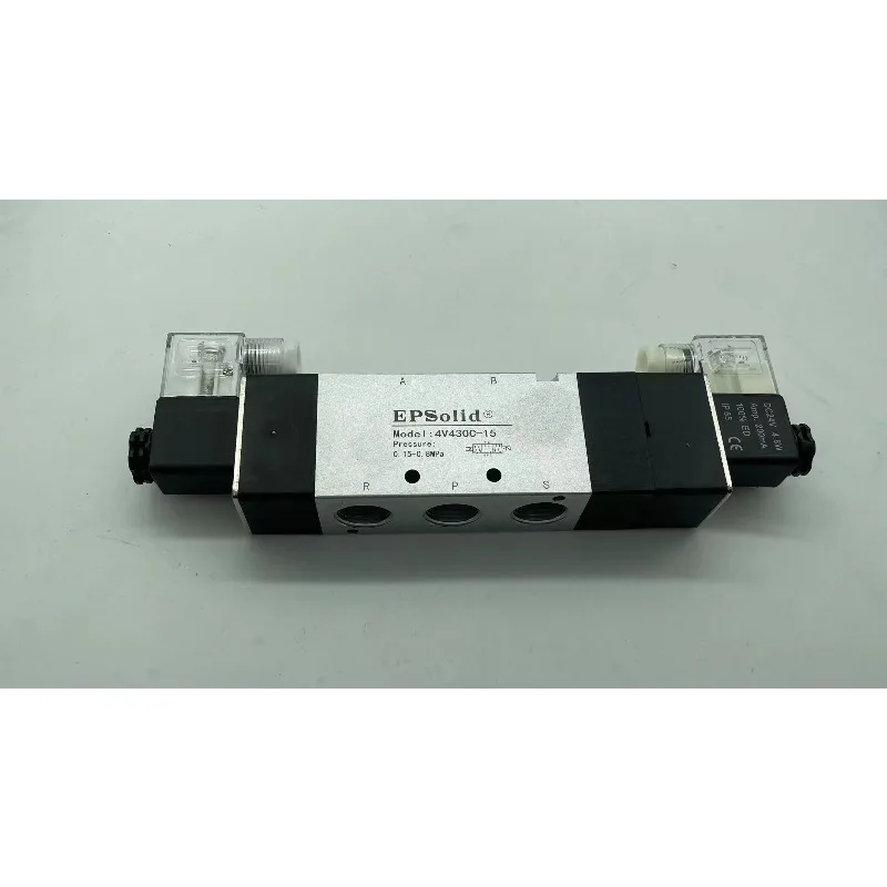 

4V430C-15 BSPT1/2" Double Head 3 Position 5 Way Pneumatic Solenoid Valve Middle Closed
