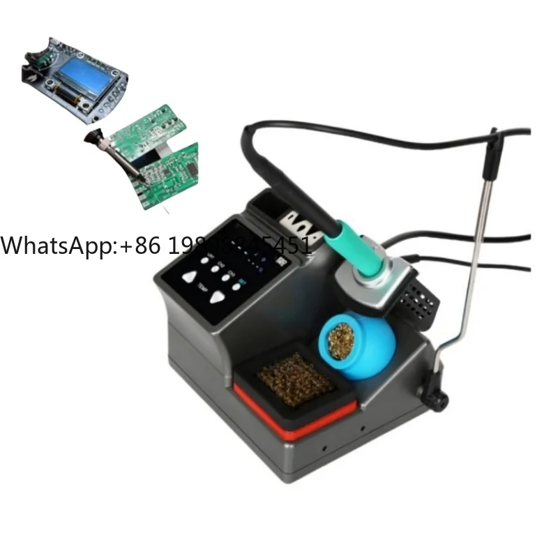 من السهل تشغيل مقبض لحام الحديد خالية من الرصاص الإلكترونية PCB لحام إعادة العمل محطة لحام سبيكة لحام