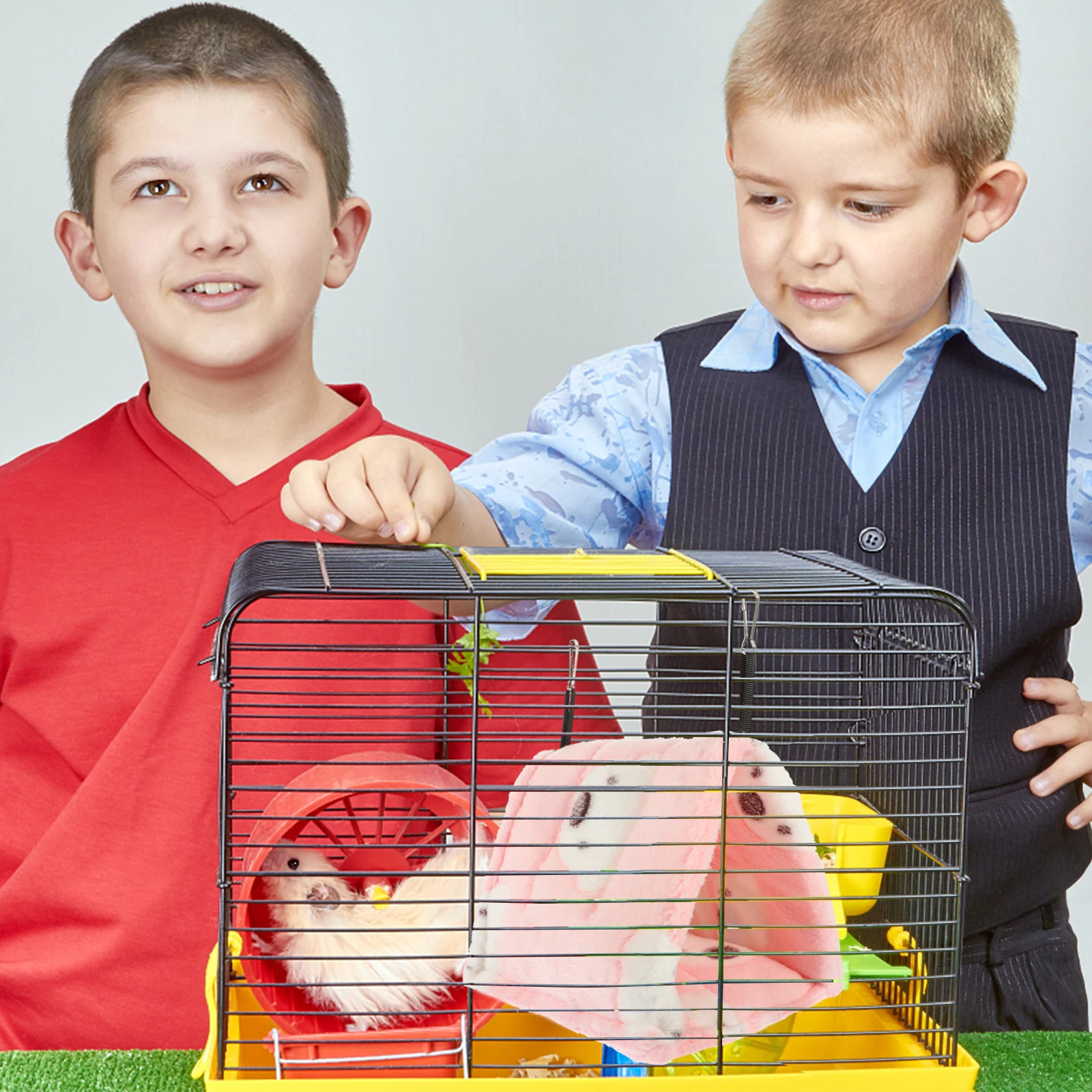 

Pet Sleeping Warm Bed Hamster House Squirrel Resting Place Cotton Cozy Hideout For Small Pets Durable Soft Easy Clean