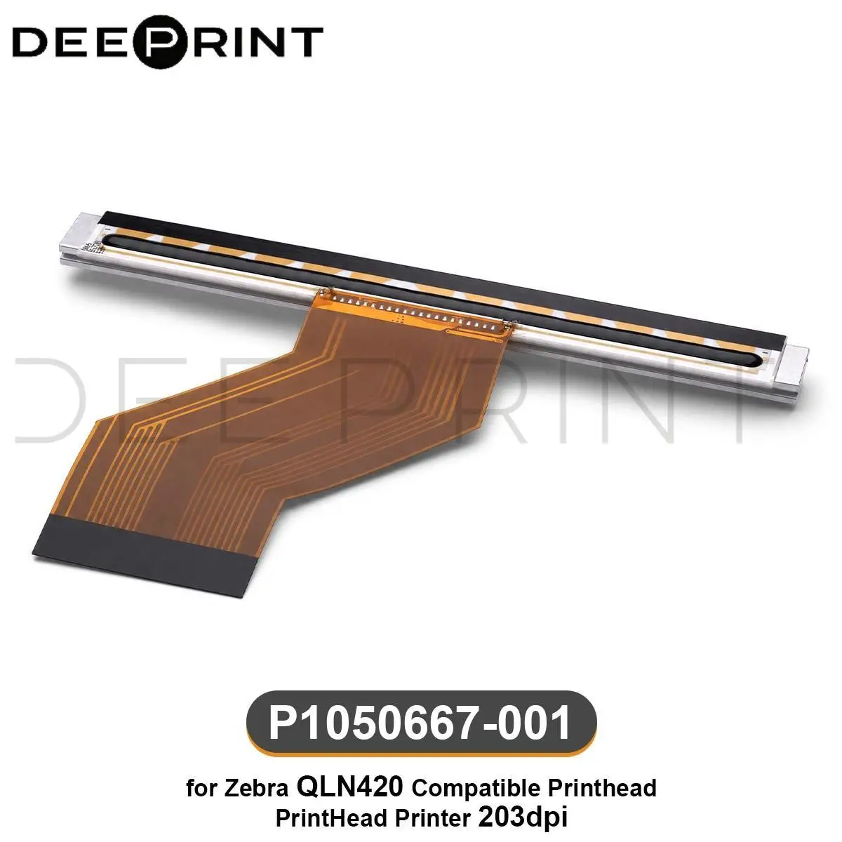 P1050667-001 Thermal Printhead for Zebra QLN420 203DPI Barcode Label Printers Print Head | 3-Month Warranty