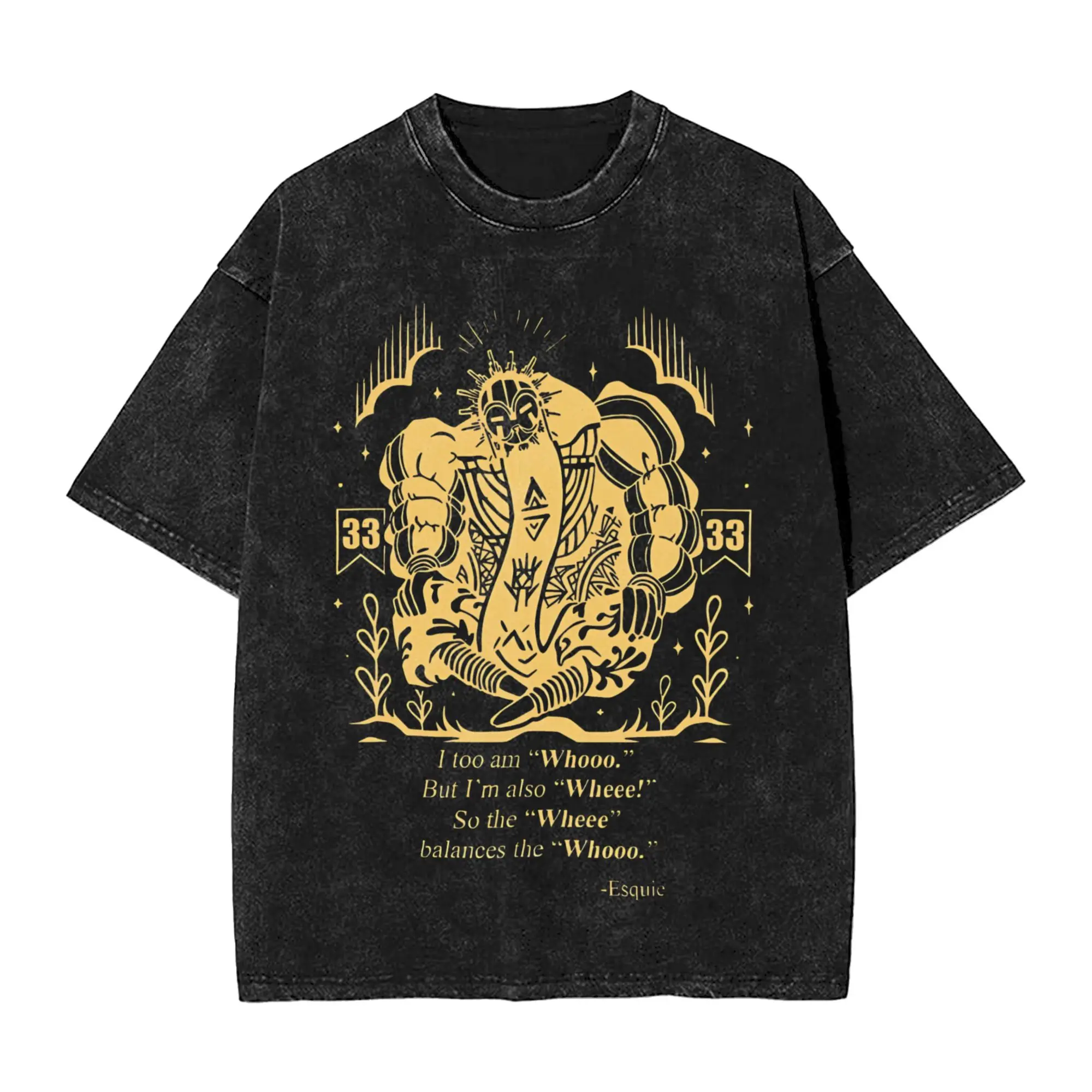 

Expedition 33 Gamer Esquie Clair Obscur Expedition 33 T Shirt Washed Cotton Harajuku T-Shirts for Men Women Tops Streetwear Tees