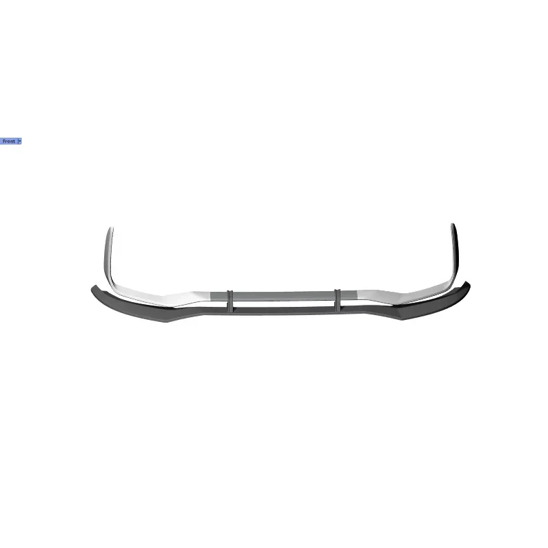 Carbon Fiber Front Bumper Lip For Audi RSQ8 2021
