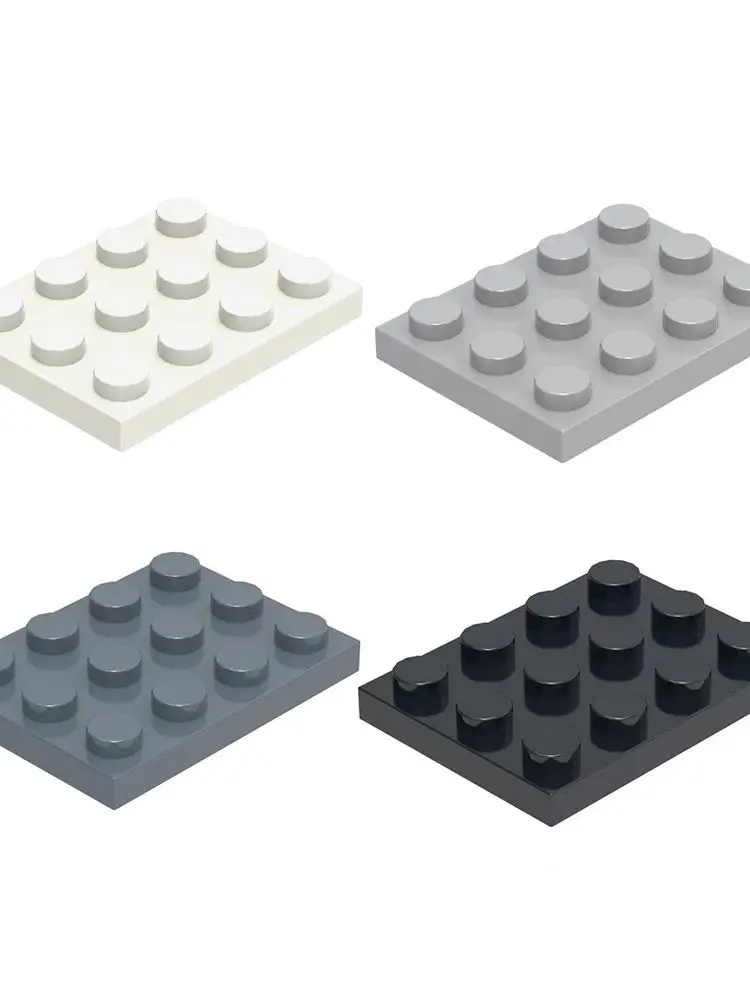 MOC 10 piÚces 11212W 3x4 panneau spécial blocs de construction Kit conseil maison chùteau briques éducatives bricolage jouet enfants enfant cadeaux d'anniversaire