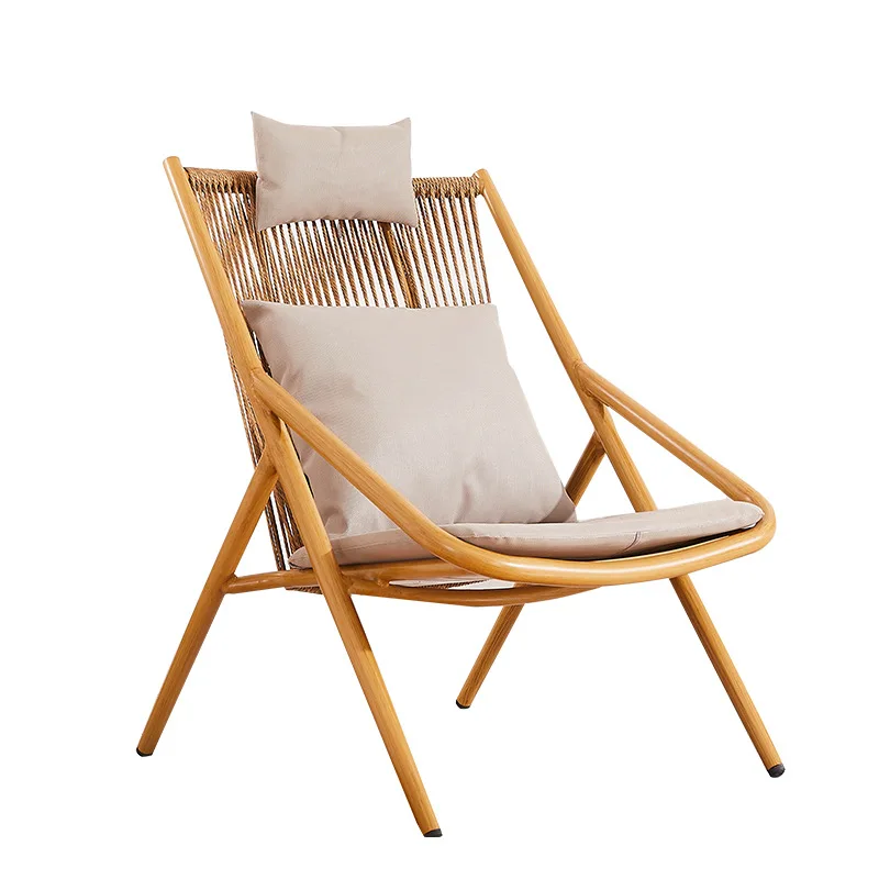 Outdoor furniture villa garden leisure tables and chairs simple pastoral teak tables and chairs combination courtyard balcony ou