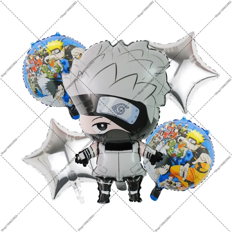Balony dekoracyjne na przyjęcie urodzinowe Naruto, dekoracje na baby shower, balony z motywem Kakashi, Itachi, kreskówki, anime, gadżety i akcesoria.