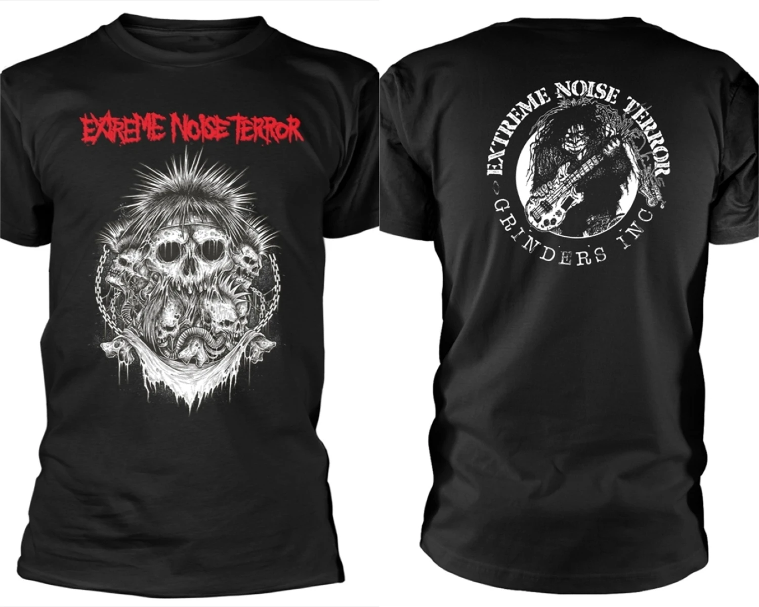 

Футболка с логотипом Extreme Noise Terror для мужчин и женщин, хлопковая брендовая футболка с коротким рукавом, винтажная футболка в стиле хип-хоп, рок-группа Y2k, топы, мужская одежда