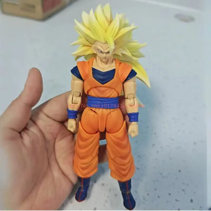 In Stock Beast Deities Kong Studio Dragon Ball SHF Super Saiyan SSJ3 RL001 RL002 Son Goku Anime Action Figure Model Toys
