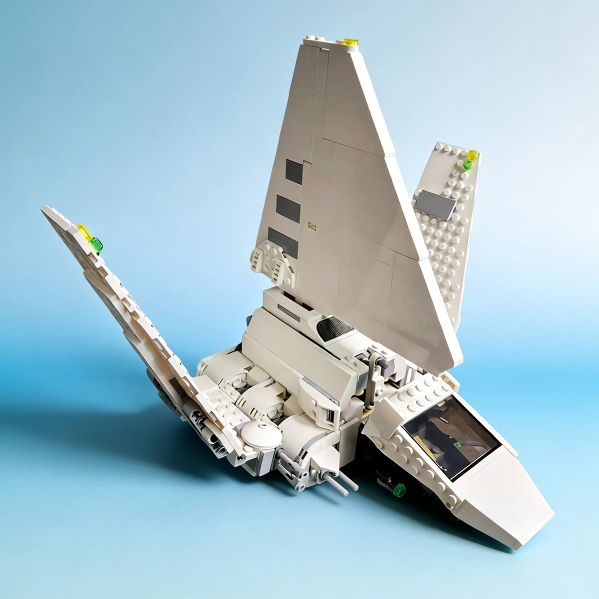 Galaxy-Space-Millitary Spaceship MOC Star-Ships Battle Shuttle Plane Aircraft Model Building Bricks Gift Boys Set