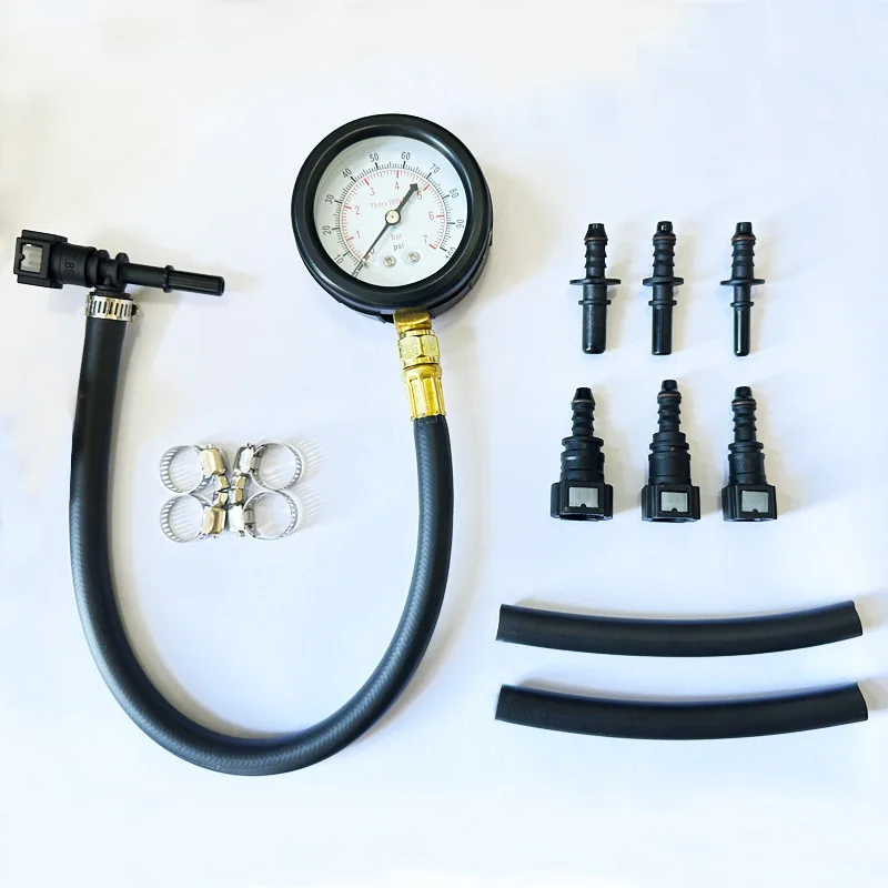 أداة كشف ضغط وقود السيارة، مقياس ضغط الوقود، جهاز اختبار مضخة الوقود للدراجات النارية