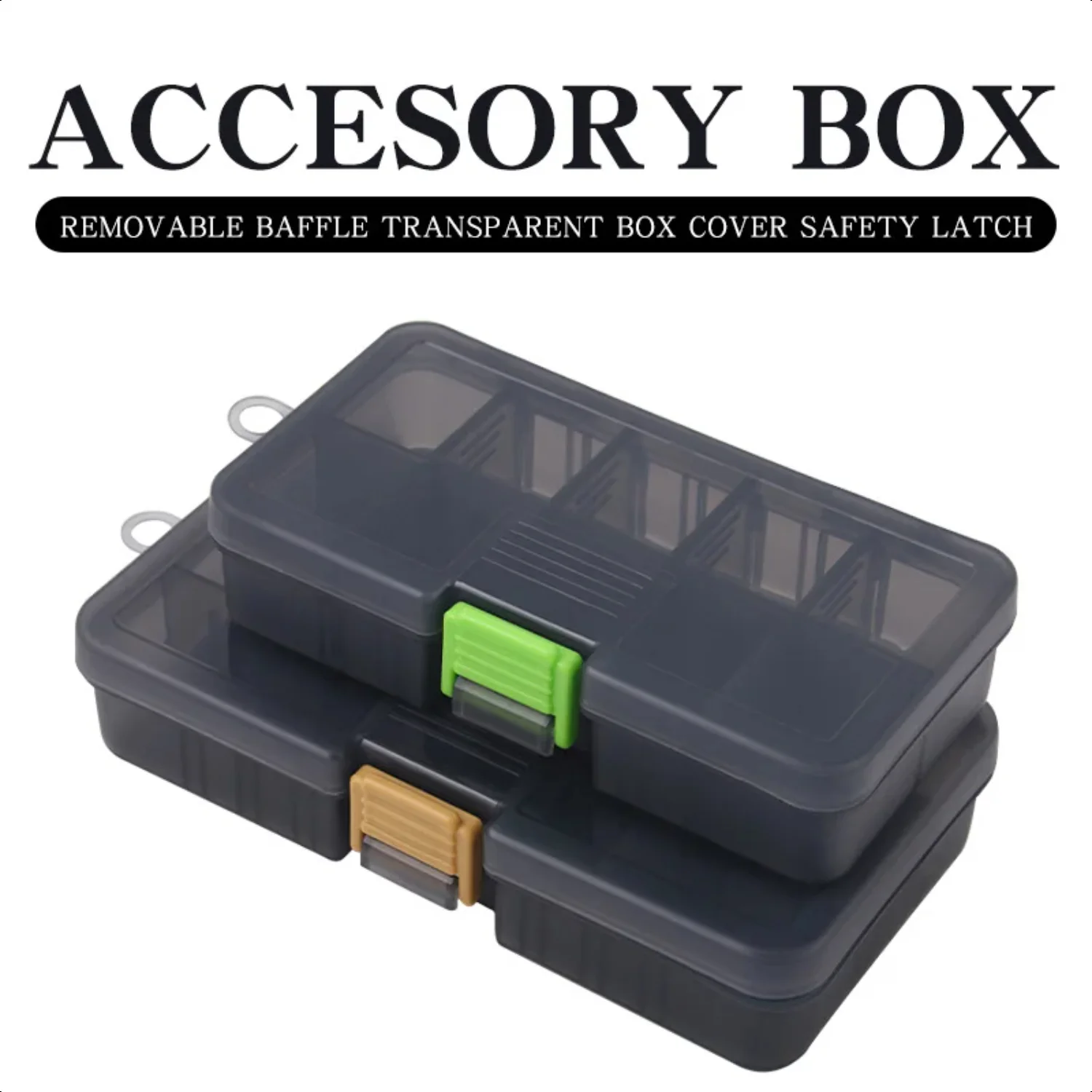 Mini  Case Flying Fishing Tackle Box Fishing Spoon Hook Bait  Box Fishing Accessories