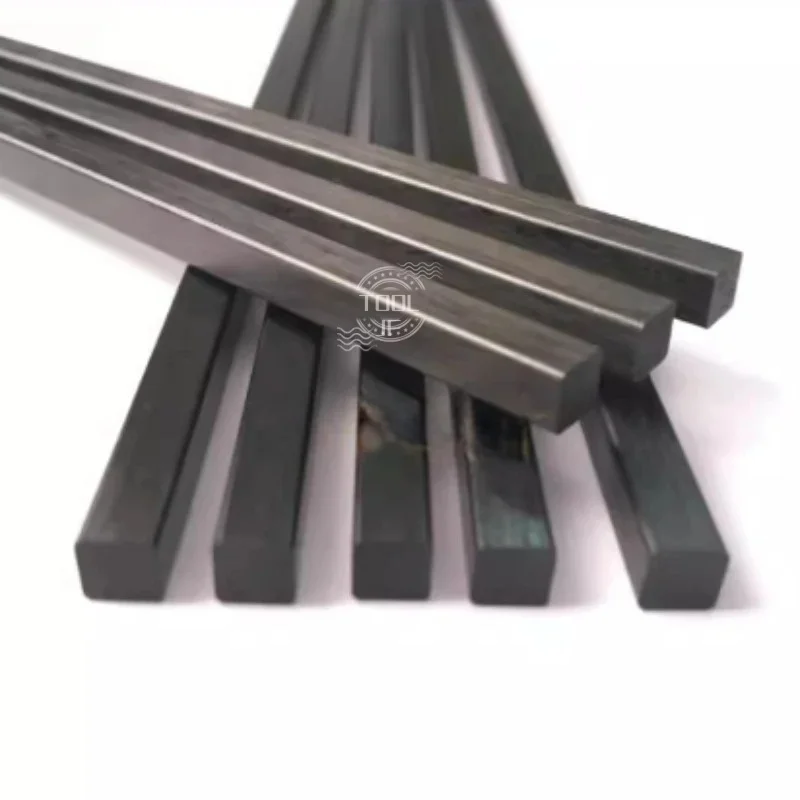 Length 500mm Square Solid Carbon Fiber Rod  High-strength carbon rods  fixed rods Width & Thickness: 2/2.5/3/4/5/6/8/10/20/22mm