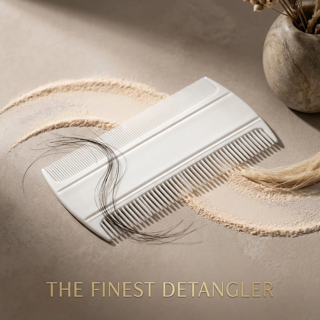 Double Sided Head Lice Comb Fine Tooth Head Lice Flea Remove Hair Combs Dandruff Removal Multicolour Styling Tools Hair Tools