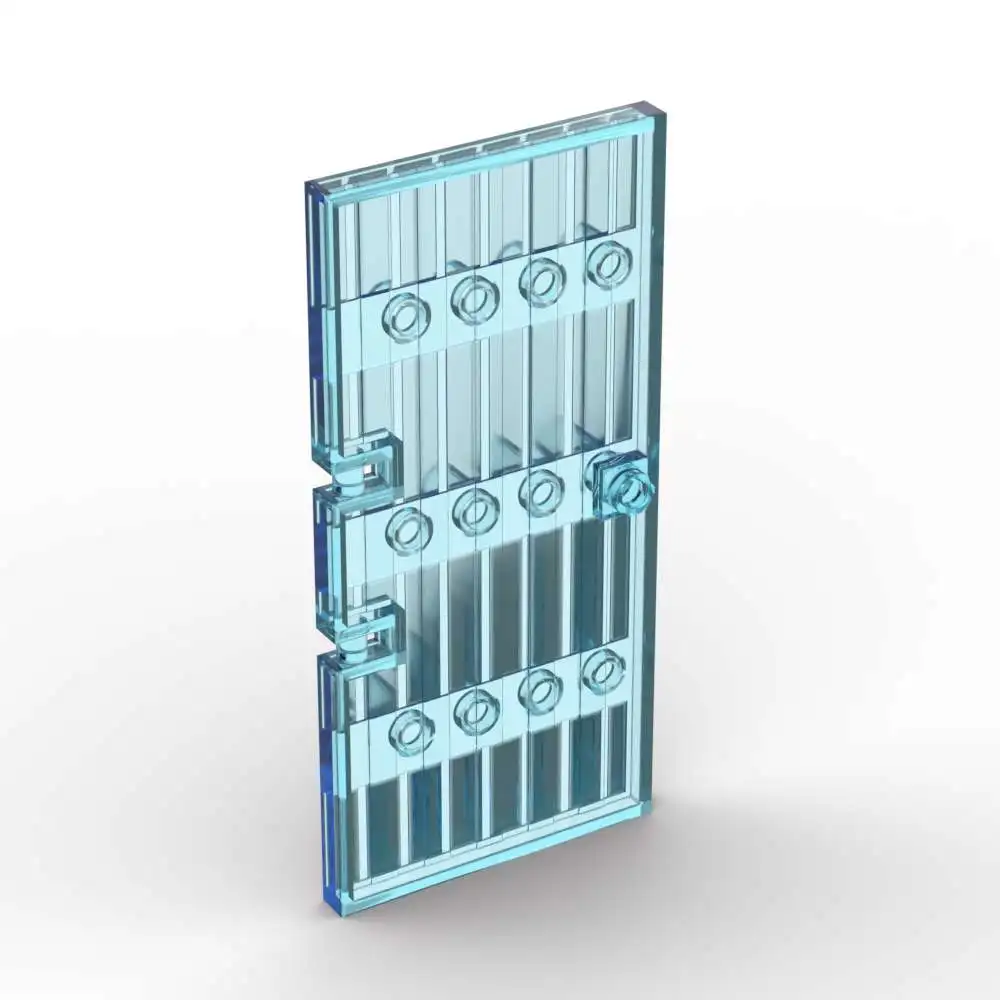 MOC 1PCS Teil Ziegel 87601 Halb Blatt Große Holz Tor Bausteine Tür Pädagogisches Partikel Puzzle Spielzeug Geburtstag Kinder geschenke