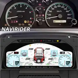 New Car LCD Instrument For Toyota Land Cruiser 70 75 76 Lc70 LC75 LC76 Speedometer Instrument Cluster Upgrade Smart Cluster