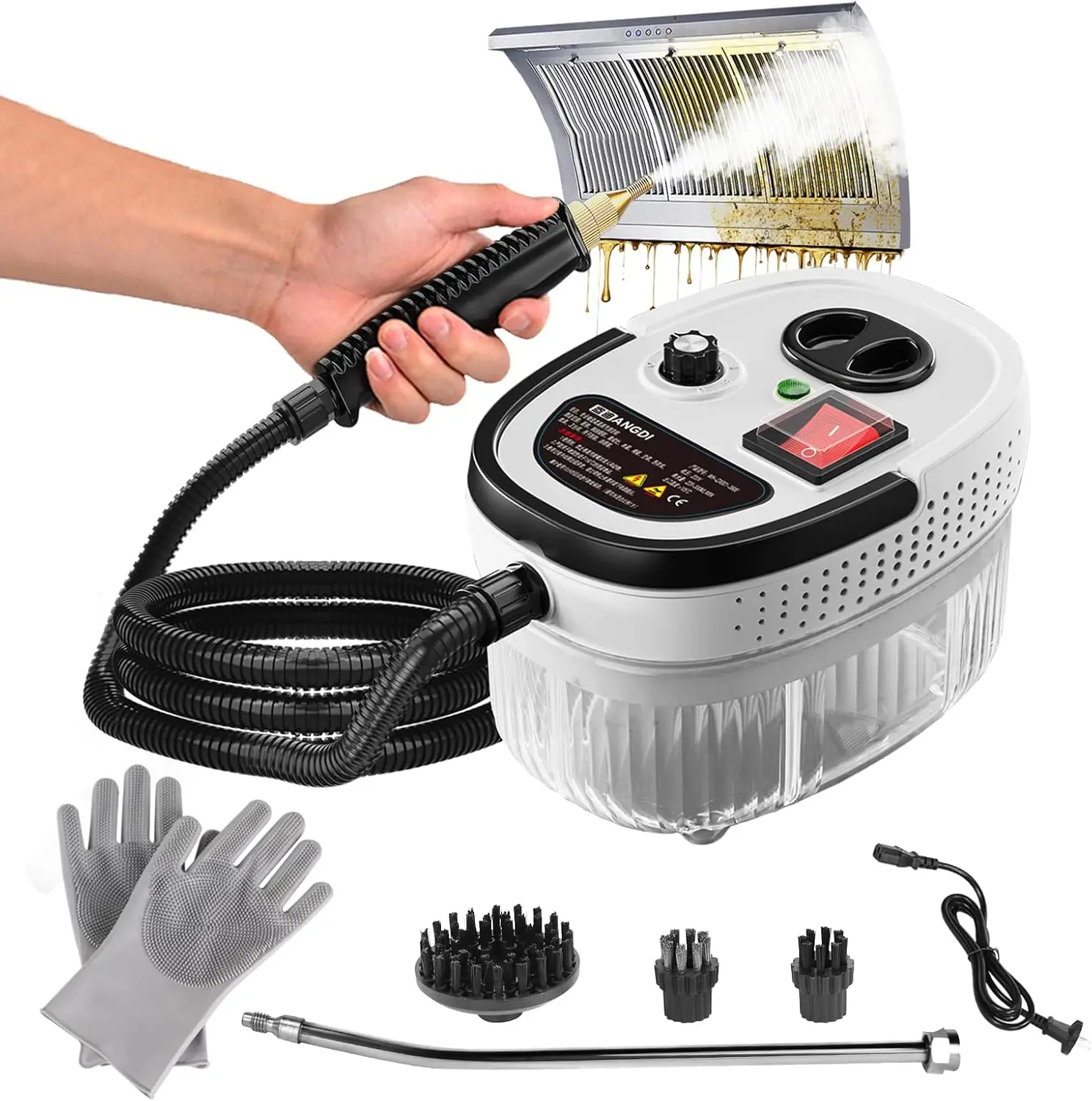

Portable Steam Cleaner, High-Pressure for Kitchen, Bathroom, Car & Sofa Cleaning