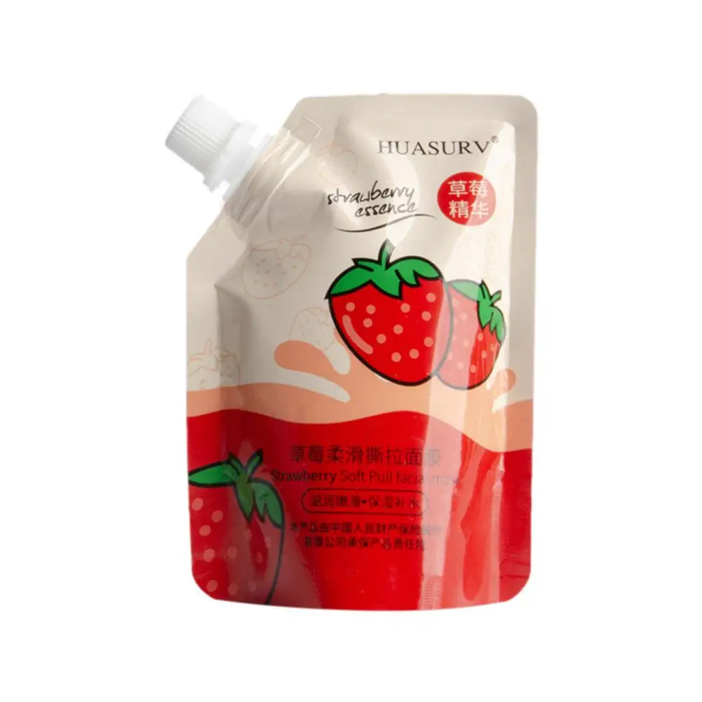 100ML Fruit peel off mask Whitening Moisturizing And Care Exfoliating Guard Hydrating Nourish Skin Delicate N6L2