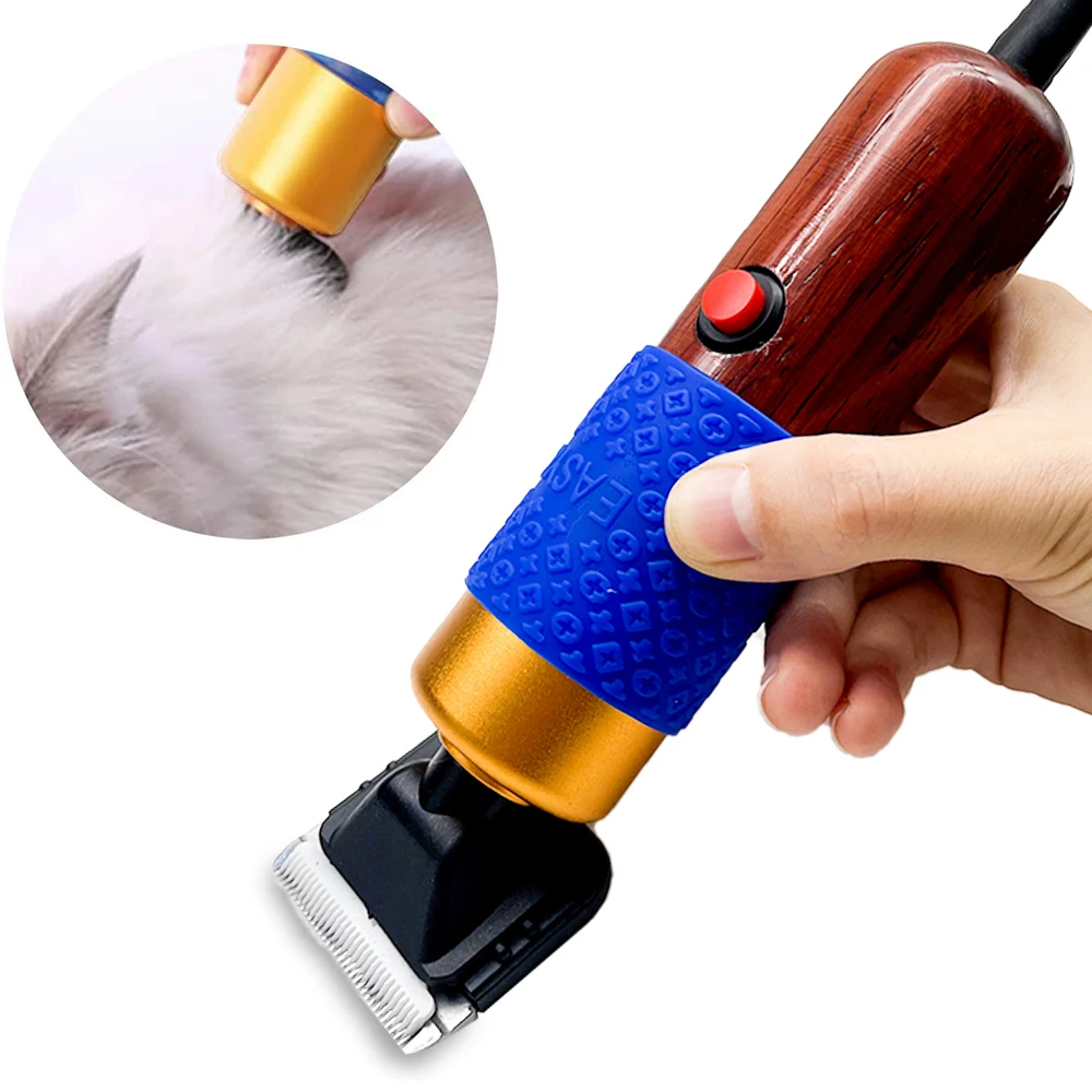 Imagem -05 - Máquina de Cortar Cão Profissional 200w Tesoura Elétrica Pet Trimmer Grooming Shaver Gado Ovelha Cabra lã Cabelo Tapete Máquina Corte