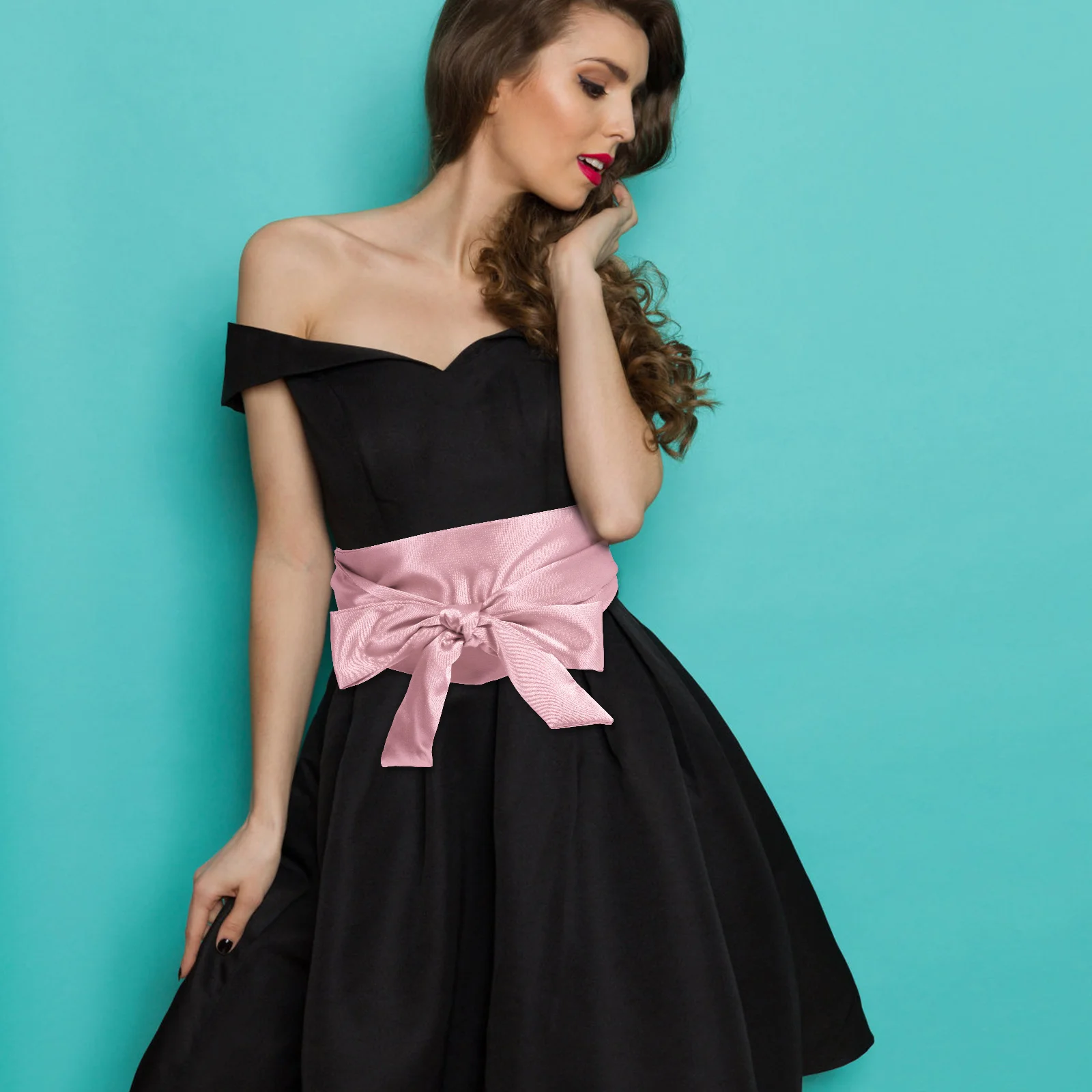 

Belt Women Cloth Sash Tie Belts Fashion Accessories Waist Ribbon Bow Sashbelt Comfortable Various Sizes Elegant