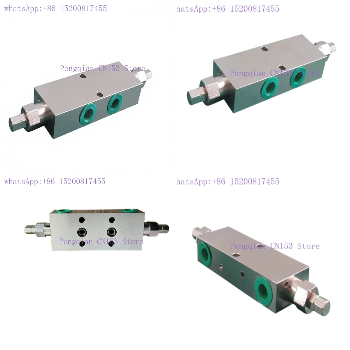 1PCS  Plate balance valve VBCD-1/2 2-way two-way anti-fall hydraulic locking cylinder synchronous valve, truck crane import
