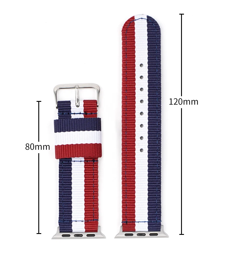 Нейлоновый ремешок для apple iwatch10/9/8/7 42/44/45 мм, нейлоновый браслет Ultra2 8 49 мм, бразильские немецкие флаги, 10 серии, 42 мм, 46 мм