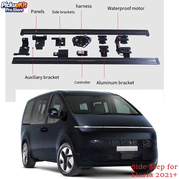 

Intelligent Electric Side Step Electric Car Accessory Running Board Power Footrest Retractable for Staria 2021+