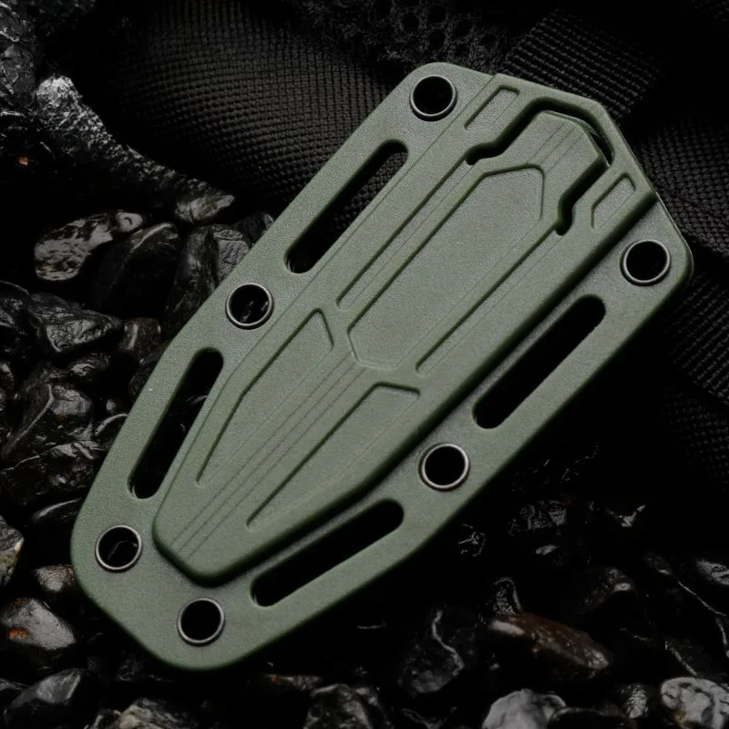 1pc-Outdoor Defense Knife, Wilderness Adventure Knife, Outdoor EDC Knife, High Hardness Carrying Knife, Mini Necklace Knife