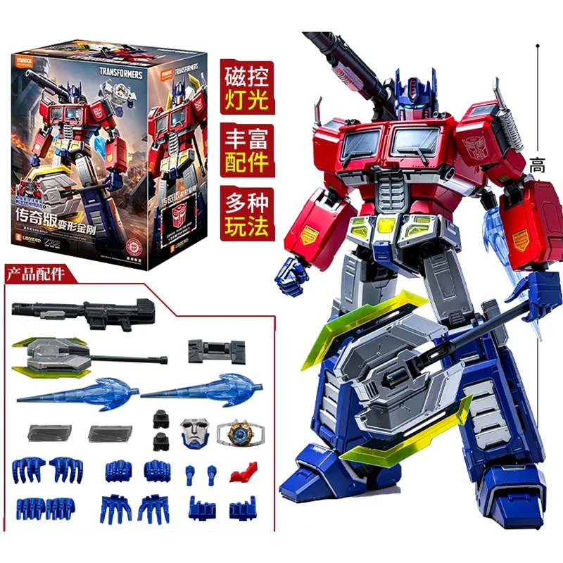 Figurine d'action à assembler Optimus Prime Ver.EVO édition Transformers Blokees, modèle de collection, jouet à offrir