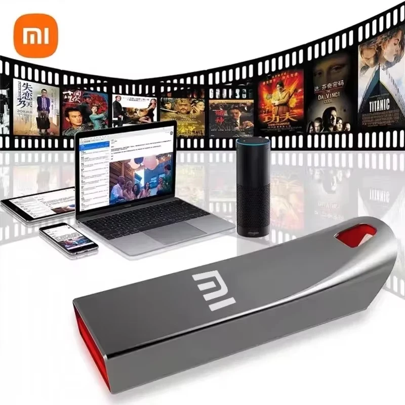 Xiaomi 2TB Metal Flash Drives USB3.2 Super High Speed Transfer PenDrive 1TB Portable Usb Drive Waterproof Memoria Usb Flash Disk