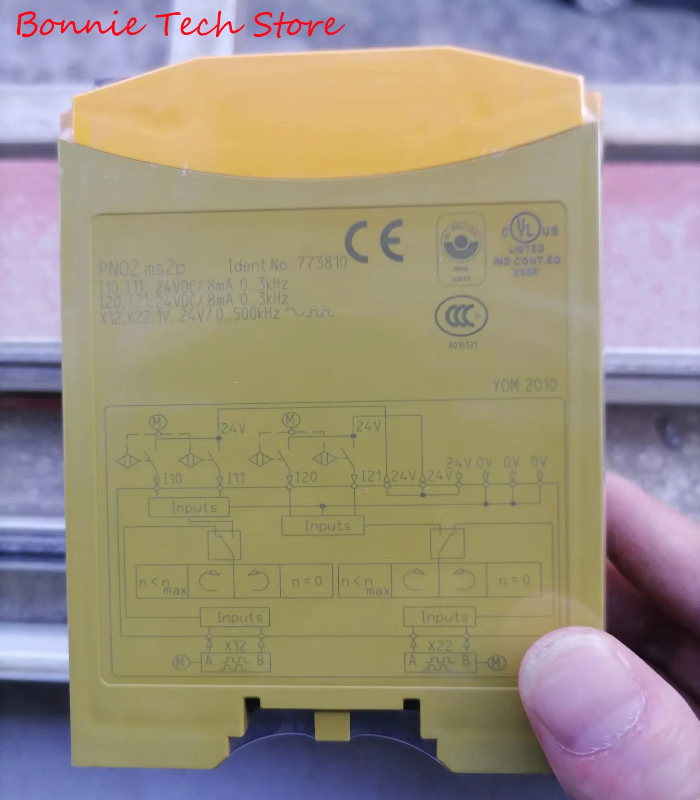 773810 for PILZ PNOZmulti Classic, expansion module, PNOZ ms2p