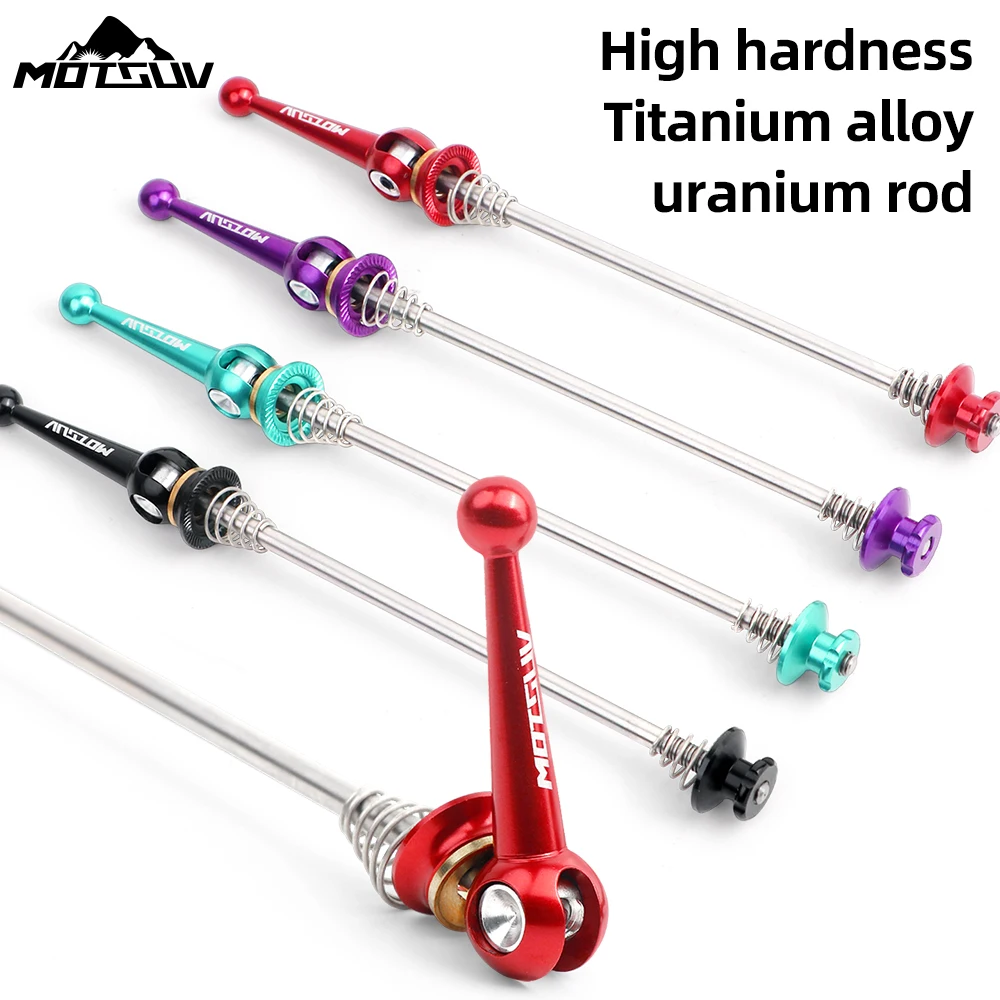 

1 пара ступицы колеса велосипеда, цветочный барабан, быстроразъемный стержень 100/135 мм, сверхлегкая ось для горного велосипеда, быстроразъемные детали