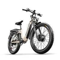 Shengmilo S700 Electric Bicycle Adult 2000W Dual Motor Electric Bike , 48V17.5AH Battery Fat Tire Ebike ,26 Inch E-Mountain bike