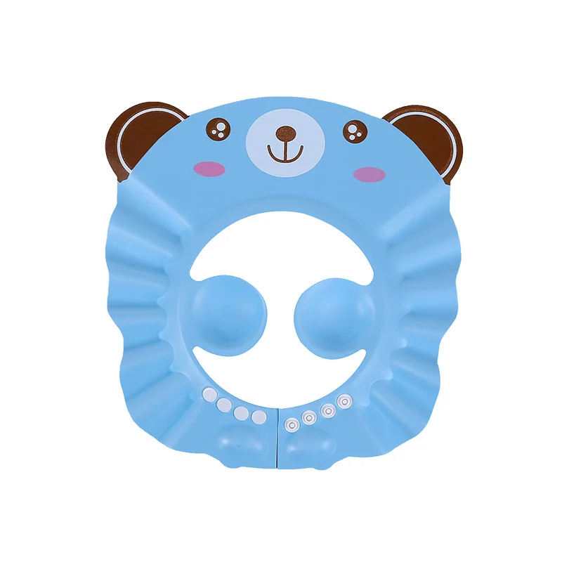 Girl boy Safe Shampoo Shower Bathing Bath Protect Soft Cap Hat For Baby Wash Hair Shield Children Bathing Shower Cap Hat Kids