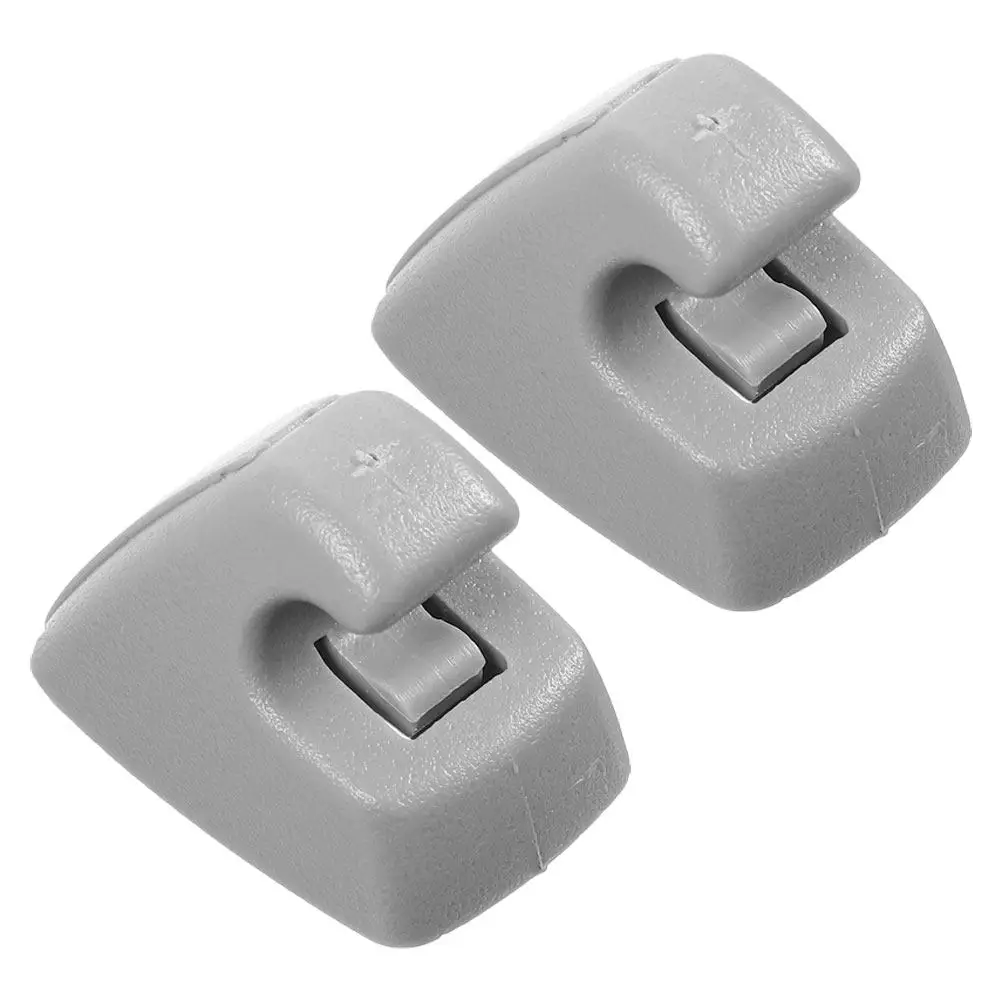 2Pcs Sun Visor Clip Holder For Car Interior Details Car Accessories Hook Support Clamp Retainer Easy Installation
