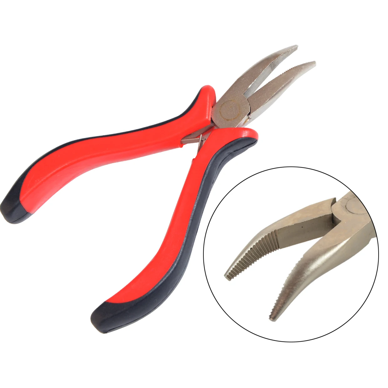 1 Stuk Haartang Voor Micro Siliconen Ring I-Tip Haartang Hair Extensions Opener En Removal Tool