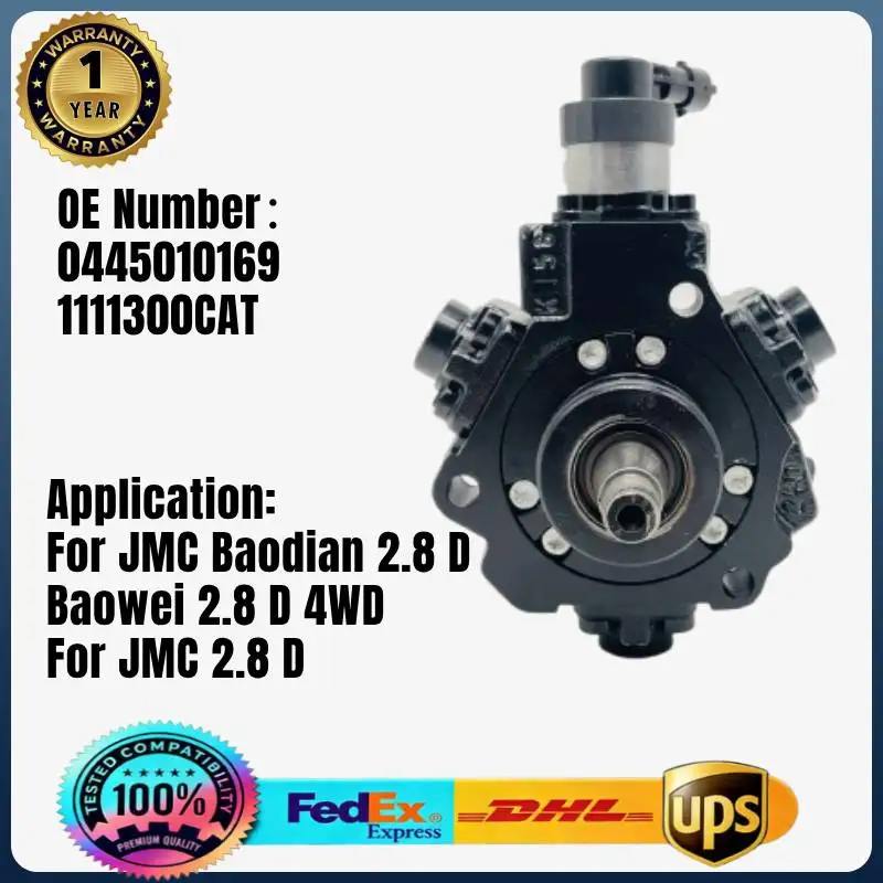 0445010169 1111300CAT Common Rail Fuel Injection Pump for JMC Baodian 2.8 D Baowei 2.8 D 4WD for JMC 2.8 D