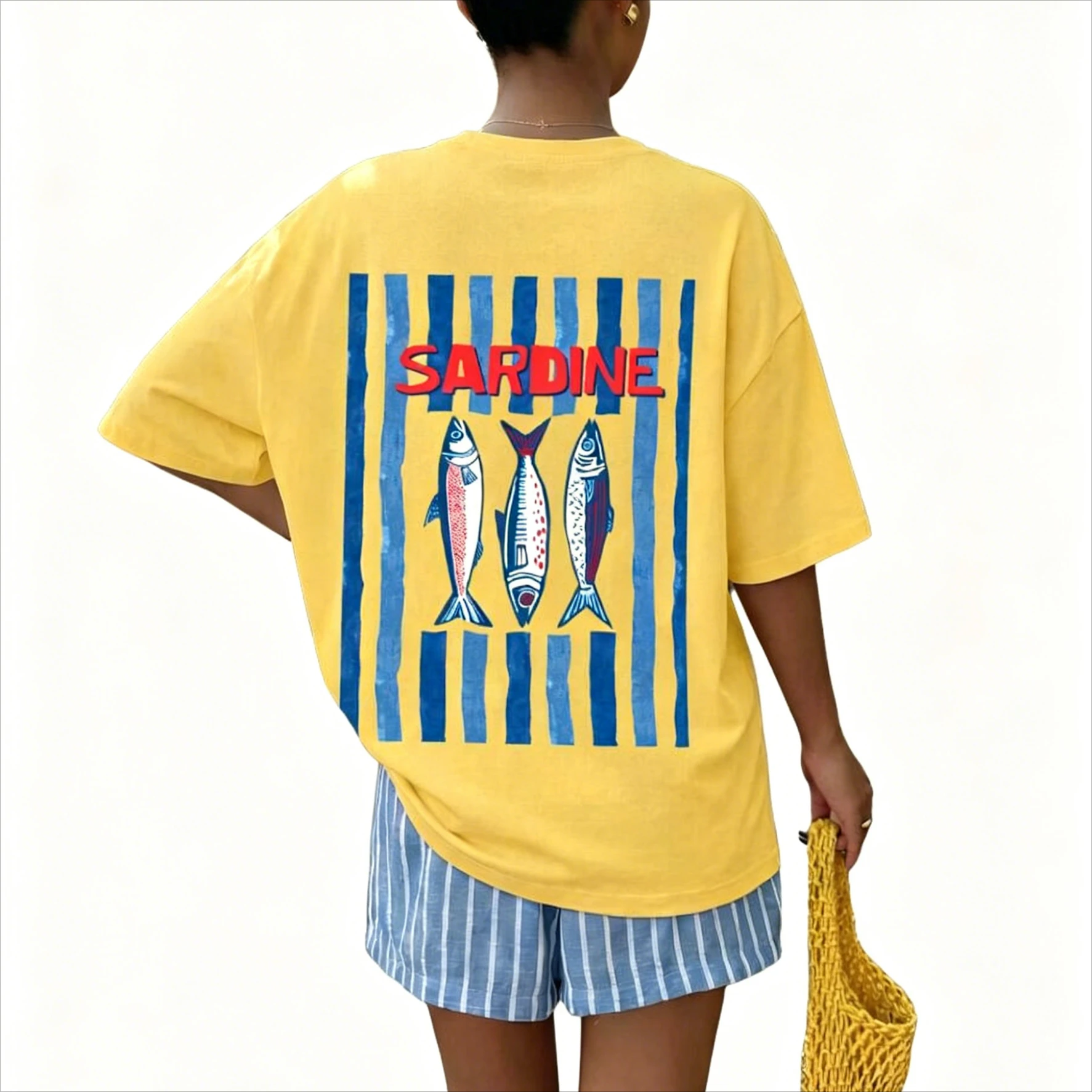 Sweet Women's Pink Oversized Cotton T-Shirt 