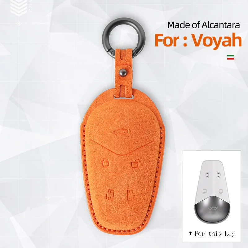 For VOYAH FREE Dreamer Chasing Light Key Shell Buckle Automobile Key Protective Sleeve Accessories Car Key Cover Case