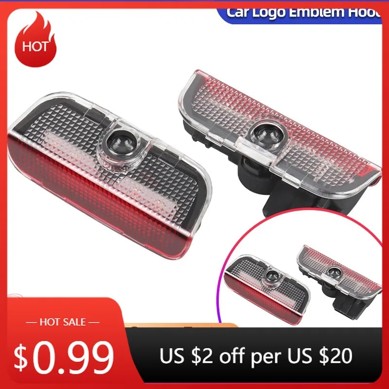 

Колпаки ступиц антенны, светодиодные дверные двери автомобиля, проектор с логотипом призрачного теневого света, аксессуары для VW Tiguan MK1 MK2 Scirocco Touran 5T1 Sh